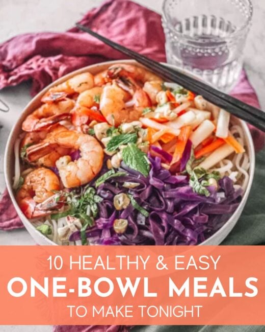 10 Healthy & Easy One-Bowl Meals To Make Tonight