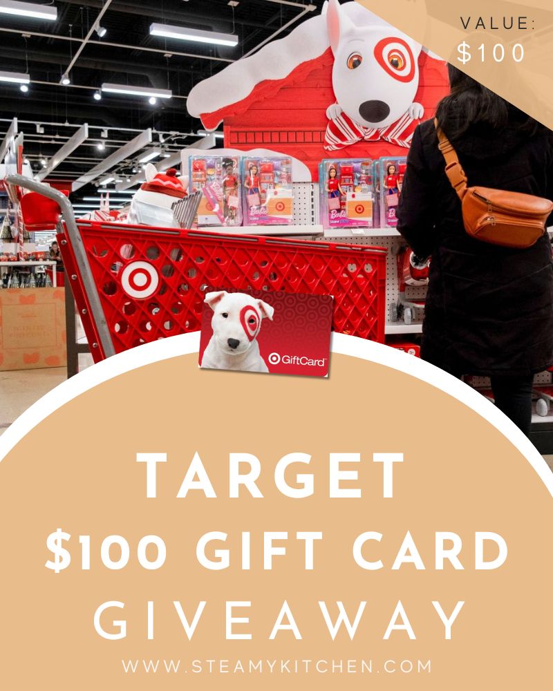 $100 Target Gift Card GiveawayEnds in 36 days.