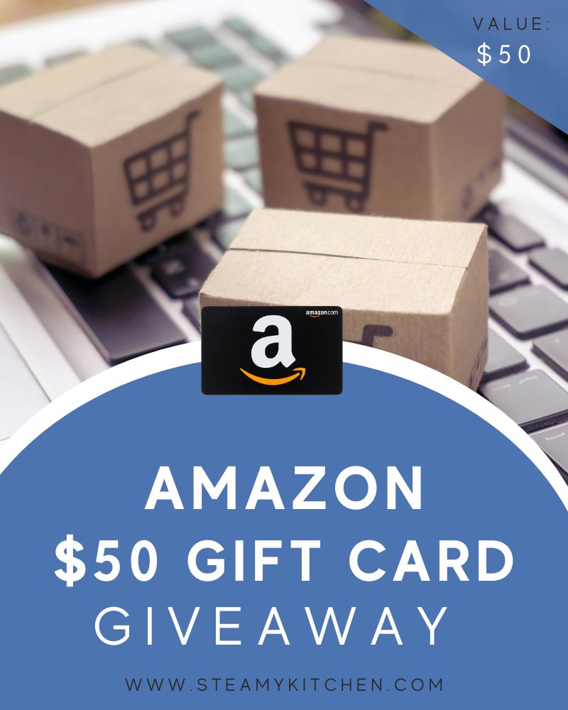 Amazon $50 Gift Card GiveawayEnds in 57 days.