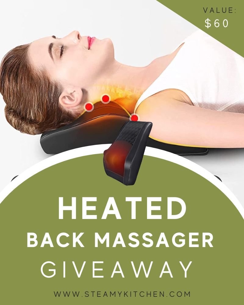 Heated Back Massager GiveawayEnds in 22 days.
