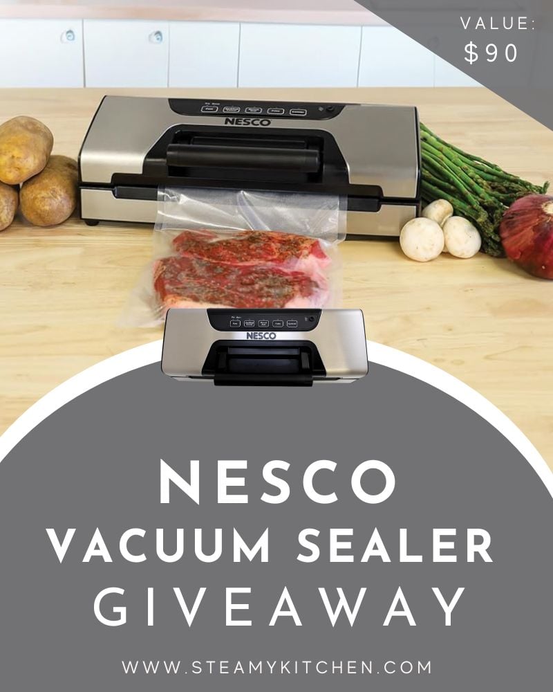 Nesco Deluxe Food Vacuum Sealer GiveawayEnds in 71 days.