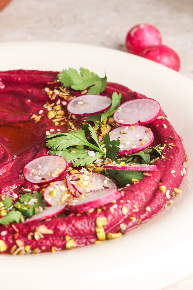 Purple Sweet Potato Hummus Feature