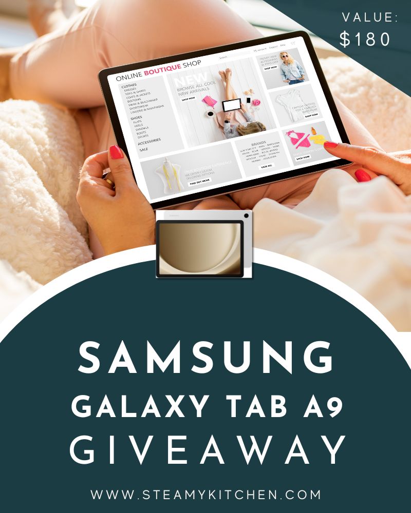 Samsung Galaxy Tab A9 GiveawayEnds in 43 days.