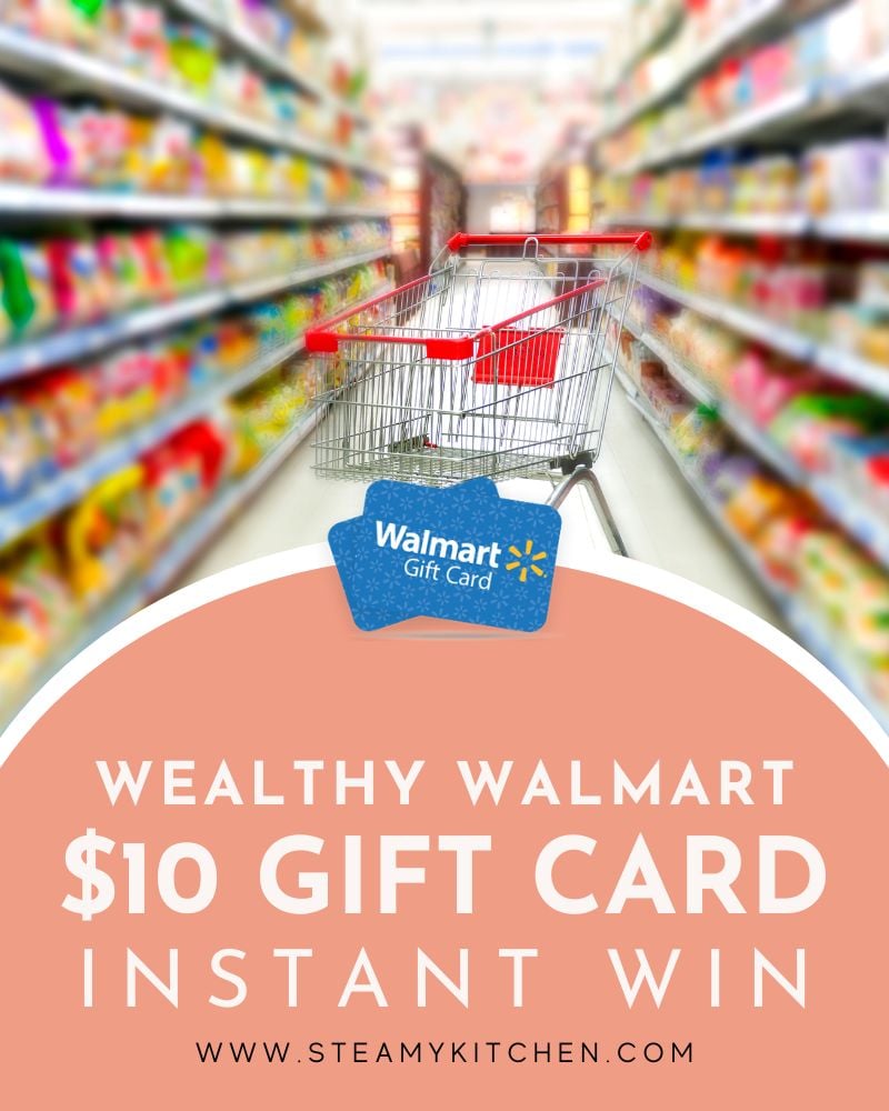 Wealthy Walmart $10 Gift Card Instant WinEnds in 68 days.